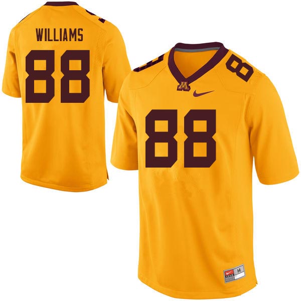 Men #88 Maxx Williams Minnesota Golden Gophers College Football Jerseys Sale-Gold